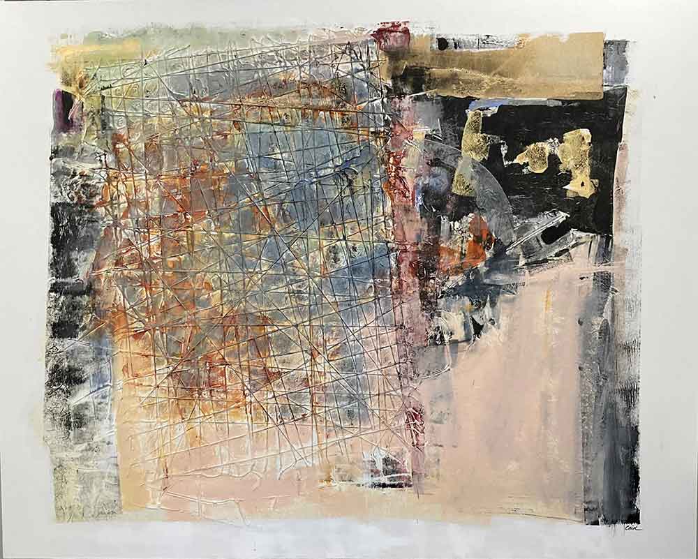 “Pervasive Oxidation”, 48×60, Mixed Media